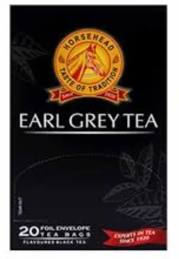 [115525] Horse Tea Earl Grey Black Tea 2x20x6