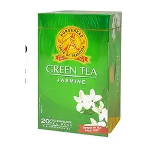[115586] Horse Tea Jasmine Green Tea 2x20x6